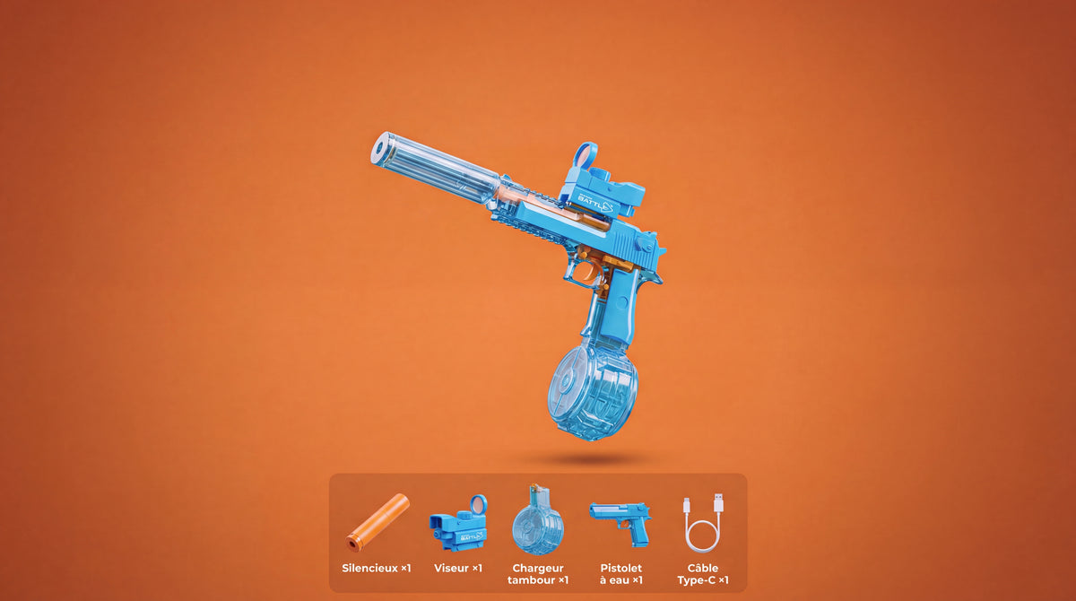SPLASHY GUN BLEU